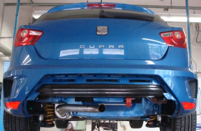 FOX Nerezový výfuk | Zadní tlumič - Seat Ibiza (6J), 1.4 Tsi Cupra, 2008-0, SE023051-001