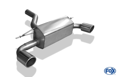 BMW F20/F21 - M140i Výstupní tlumič výfuku vpravo/vlevo - 1x100 t FOX BM013045-133