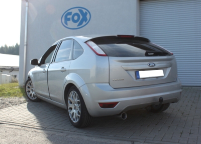 FOX Nerezový výfuk | Zadní tlumič - Ford Focus II, 2.0, 2008-2012, FO031151-271