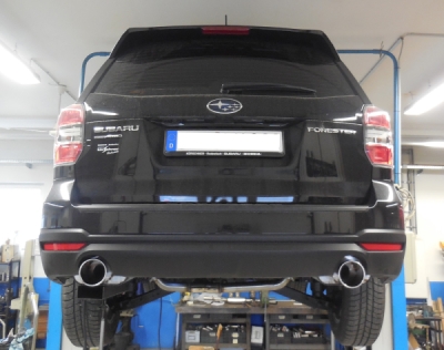 FOX Nerezový výfuk | Zadní tlumič - Subaru Forester (SJ), 2.0, 2013-0, SU053003-055
