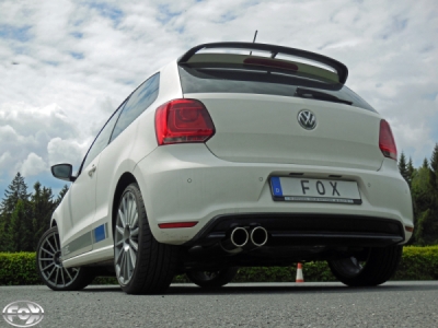 FOX Nerezový výfuk | Zadní tlumič - Volkswagen Polo (6R), WRC, 2013-0, VW044061-132