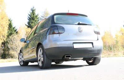 VW Golf V 4motion - 1K koncový tlumič Ø70mm - 145x65 typ 59 FOX VW054107-671