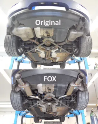 FOX Nerezový výfuk | Zadní tlumič - BMW Z4 (E89), sDrive35i, 2009-0, BM081013-293