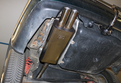 Audi 100/A6 Typ C3/C4 Frontantrieb koncový tlumič výfuku - 2x76 typ FOX AU070022-008