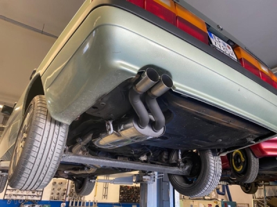 Audi 80/90 Typ 81 Audi 80/90 Typ 81 - koncový tlumič 2x63 ty FOX AU010002-004