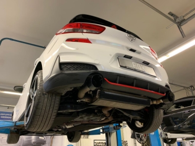 Hyundai i30N Performance Fastback výfuk pro originál FOX HY141030-295SG