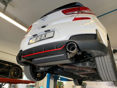 Hyundai i30N Performance Fastback výfuk pro originál FOX HY141030-349