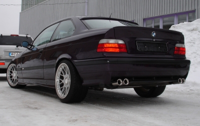 FOX Nerezový výfuk | Zadní díl výfuku - BMW 3-Series (E36), M3 3.2, 1990-2000, BM021194-068