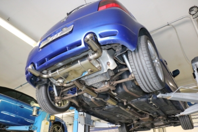 Výstupní tlumič výfuku VW Golf IV R32 pravý/levý - 1x100 typ 2 FOX VW053175-273