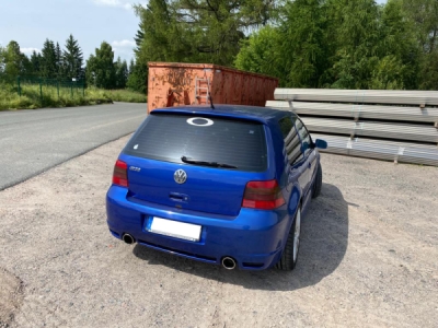 Výstupní tlumič výfuku VW Golf IV R32 pravý/levý - 1x100 typ 1 FOX VW053175-133