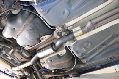Přední tlumič výfuku VW Golf IV R32 FOX VW053170-VSD