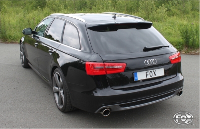 FOX Nerezový výfuk | Zadní tlumič - Audi A6 (4G), 2.8 FSi, 2011-0, AU073033-133