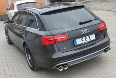 Audi A6 4G - 2,0l TFSI + 2,8l FSI koncový tlumič výfuku pravý/levý FOX AU073044-072