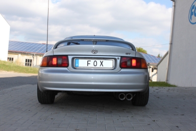 FOX Nerezový výfuk | Zadní tlumič - Toyota Celica (T20), 2.0i 16V, 1993-1999, TO031002-244
