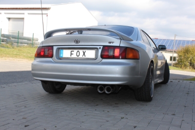 FOX Nerezový výfuk | Zadní tlumič - Toyota Celica (T20), 2.0i 16V, 1993-1999, TO031002-244