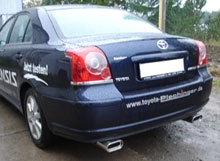 FOX Nerezový výfuk | Zadní tlumič - Toyota Avensis (T25), 2.0, 2003-2009, TO151033-597