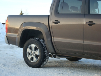FOX Nerezový výfuk | Zadní tlumič - Volkswagen Amarok (2H), 2.0 TDi, 2010-0, VW210011-462