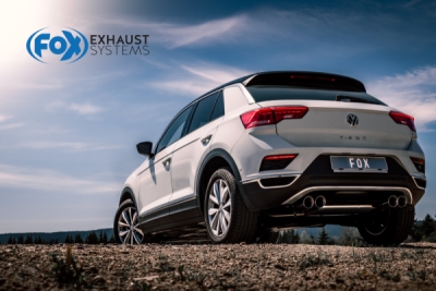 VW T-Roc - Frontantrieb koncový tlumič pravý/levý - 2x90 typ FOX VW250005-292