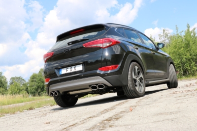 Hyundai Tucson TLE 4x2 & 4x4 koncový tlumič výfuku pravý/levý - 2x1 FOX HY151025-462