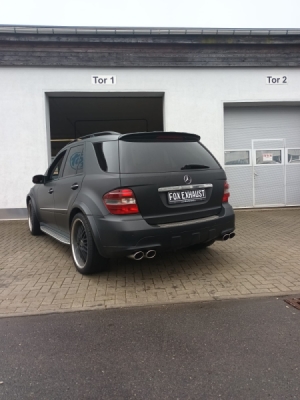 Mercedes třídy M typ W164 koncový tlumič pravý/levý - 2x115 FOX MB061004-747