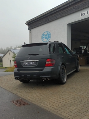 Mercedes třídy M typ W164 koncový tlumič pravý/levý - 2x115 FOX MB061004-747
