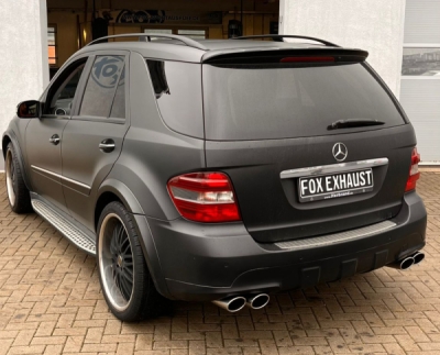 Mercedes třídy M typ W164 koncový tlumič pravý/levý - 2x115 FOX MB061004-747