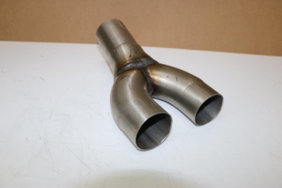 Anschlussrohr 2x60 auf 1x63,5mm - Délka 250mm FOX Z/Sonder328