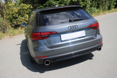 Audi A4 quattro B9 Koncový tlumič výfuku pravý/levý - 1x100 typ 16 FOX AU121003-133