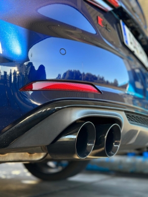 Audi S4/ S5 - B9 Koncový tlumič výfuku pravý/levý, střední tlumič výfuku a FOX AU121034-294S-HA
