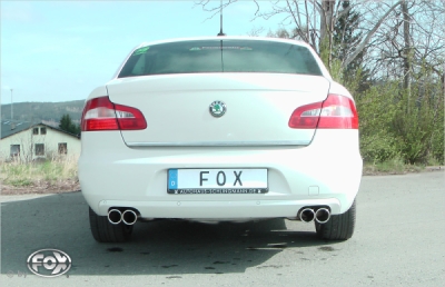 Škoda Superb 3T Pohon předních kol koncový tlumič vpravo/vlevo FOX SK071033-130