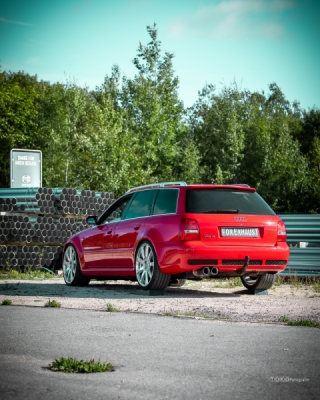 Audi RS4 B5 Koncový nástavec 90mm - 2x90 Typ 25 FOX AU060142-294