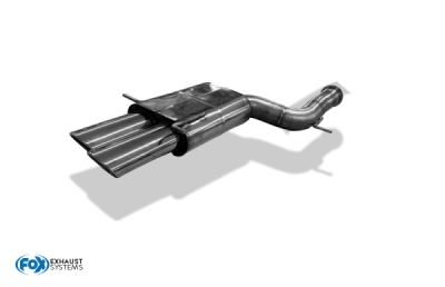 Audi RS4 B5 koncový tlumič výfuku - 2x106x71 typ 32 FOX AU060142-346