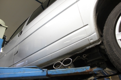FOX Nerezový výfuk | Zadní a přední tlumič - Volkswagen Transporter T4 (70/7D), 2.5 TDi, 1990-2003, VW130121-466