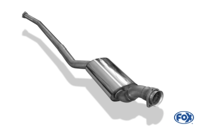 Audi Urquattro přední tlumič výfuku Ø63,5mm FOX AU010030-VSD