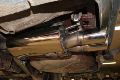 Mercedes 190 W201 koncový tlumič - 2x76 typ 16 FOX MB010002-128