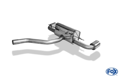 BMW F20/F21 - 120d koncový tlumič výfuku pravý/levý - 1x100 t FOX BM013025-013
