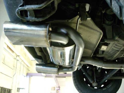 FOX Nerezový výfuk | Zadní tlumič - Audi A3 (8L), 1.9 TDi, 1996-2002, AU050115-581