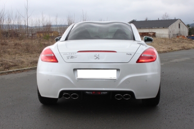 FOX Nerezový výfuk | Zadní tlumič - Peugeot RCZ, 1.6 16V, 2010-0, PE130043-366