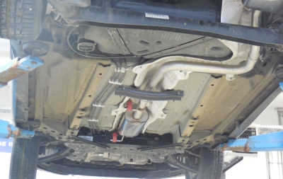 FOX Nerezový výfuk | Přední tlumič - Ford Fiesta VI , 1.6 TI, 2008-0, FO013040-VSD