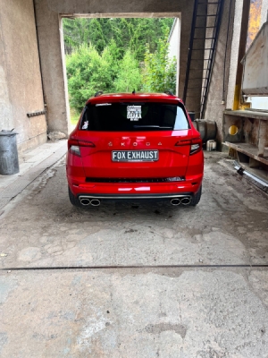 Výstupní tlumič Škoda Karoq 4x4 pravý/levý - 2x115x85 ty FOX SK130005-346