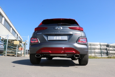 Hyundai Kona 2WD Ironman koncový tlumič výfuku pravý/levý - 16 FOX HY210023-467