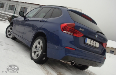 FOX Nerezový výfuk | Zadní tlumič - BMW X1 (E84), xDrive23d, 2009-0, BM150001-347