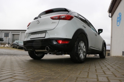 FOX Nerezový výfuk | Zadní tlumič - Mazda CX-3 (DK), 2.0, 2015-0, MA230005-133