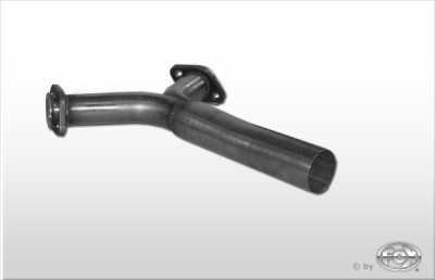 FOX Nerezový výfuk |  Y-redukce - Opel Omega B, 3.0 V6, 1994-2003, OP061010-AD2