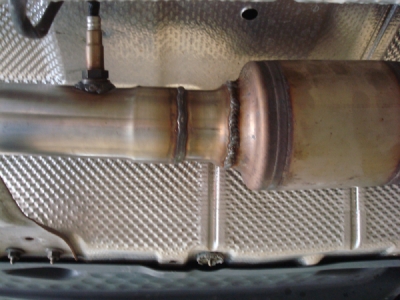 FOX Nerezový výfuk | Spojovací trubka - Volkswagen Golf VI, 2.0 GTI, 2009-0, VW055010-VBR