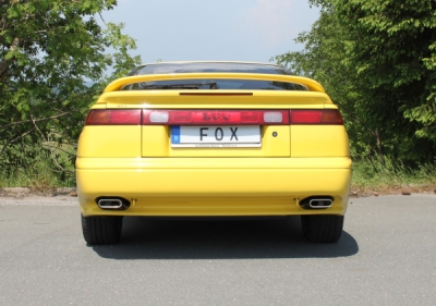 FOX Nerezový výfuk | Zadní tlumič - Subaru SVX , 3.3 24V, 1992-1997, SU090005-581