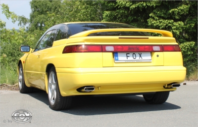 FOX Nerezový výfuk | Zadní tlumič - Subaru SVX , 3.3 24V, 1992-1997, SU090005-581