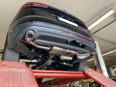 VW Touareg Typ CR7 výstupní tlumič výfuku pravý/levý - 1x114 ty FOX VW142005-295
