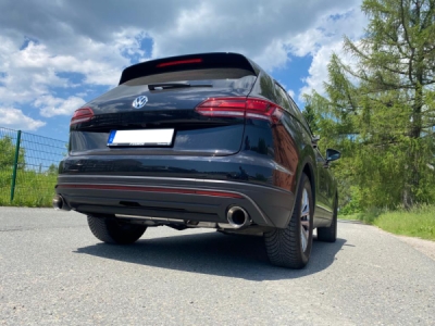 VW Touareg Typ CR7 výstupní tlumič výfuku pravý/levý - 1x114 ty FOX VW142005-295