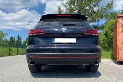 VW Touareg Typ CR7 výstupní tlumič výfuku pravý/levý - 1x114 ty FOX VW142005-295